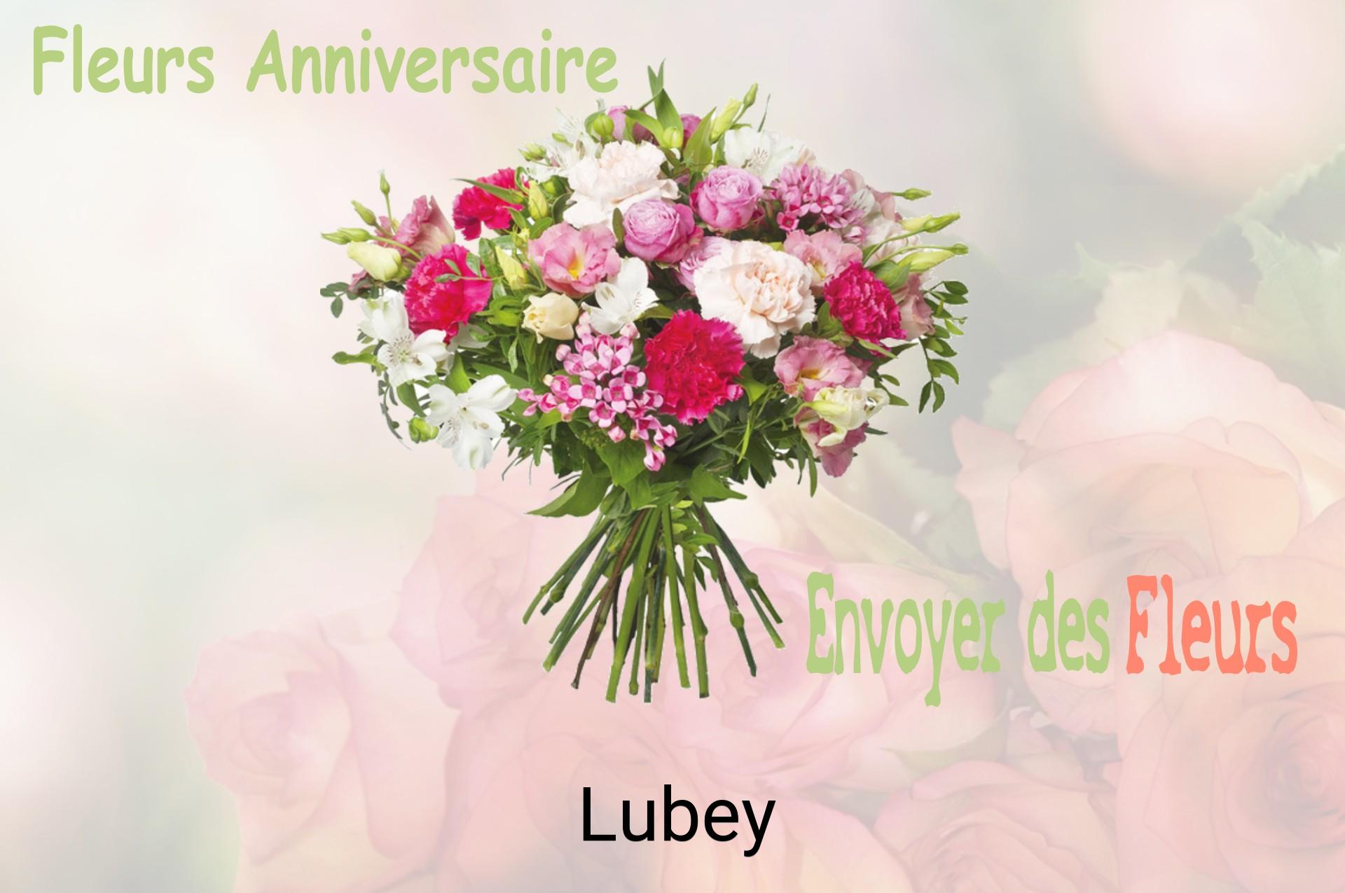 Bouquet de fleurs d’anniversaire livré à Lubey