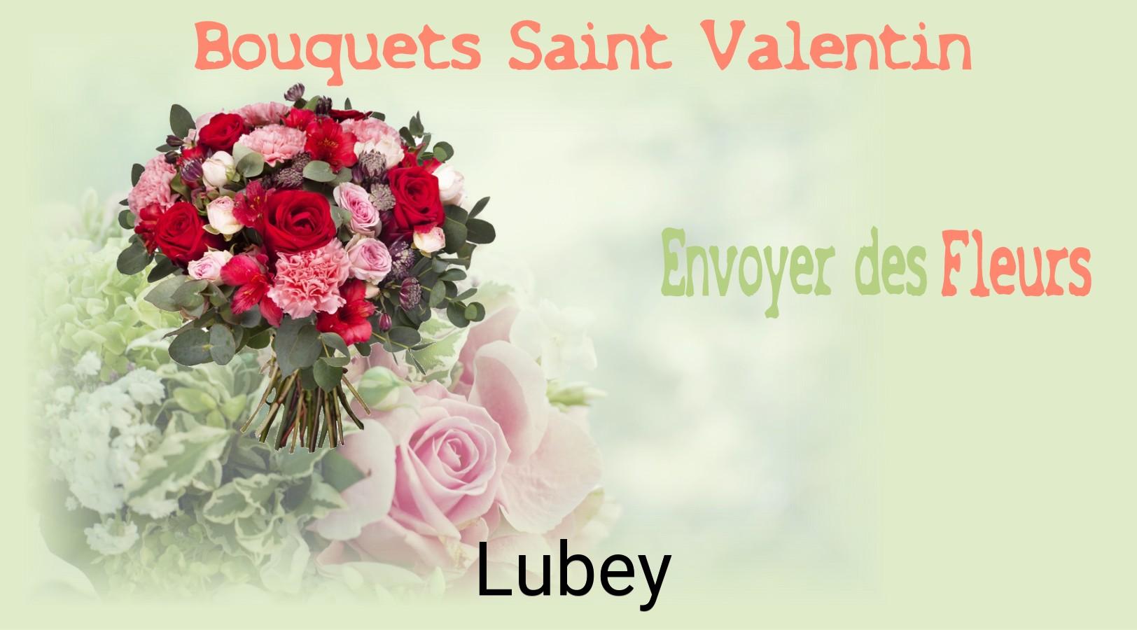 Roses de Saint-Valentin livrées à Lubey